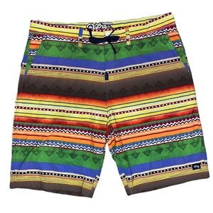 Lrg Men’s board shorts, swim trunks, surf, NWT, L-r-g brand, size 38 new! Y2k